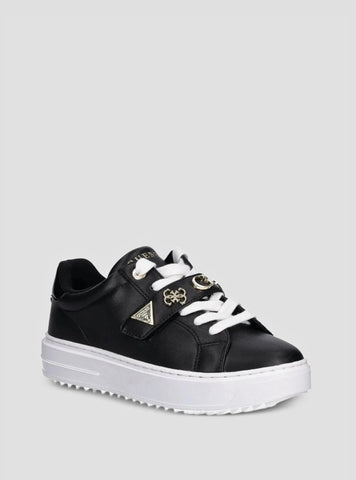 GUESS Footwear Black Drift Sneakers DRIFT Front Side View