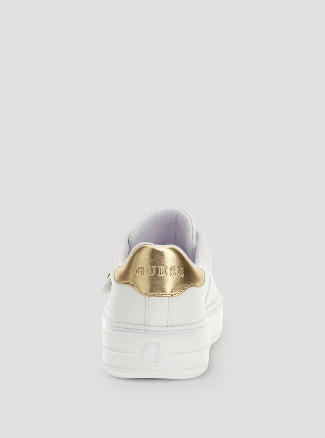 GUESS Footwear White Drift Sneakers DRIFT Back View