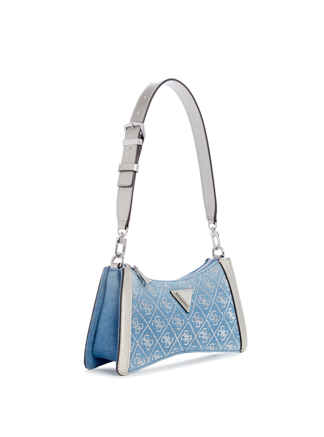 Denim Logo Dili Shoulder Bag