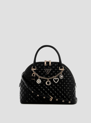 Black Everlee Satchel Bag