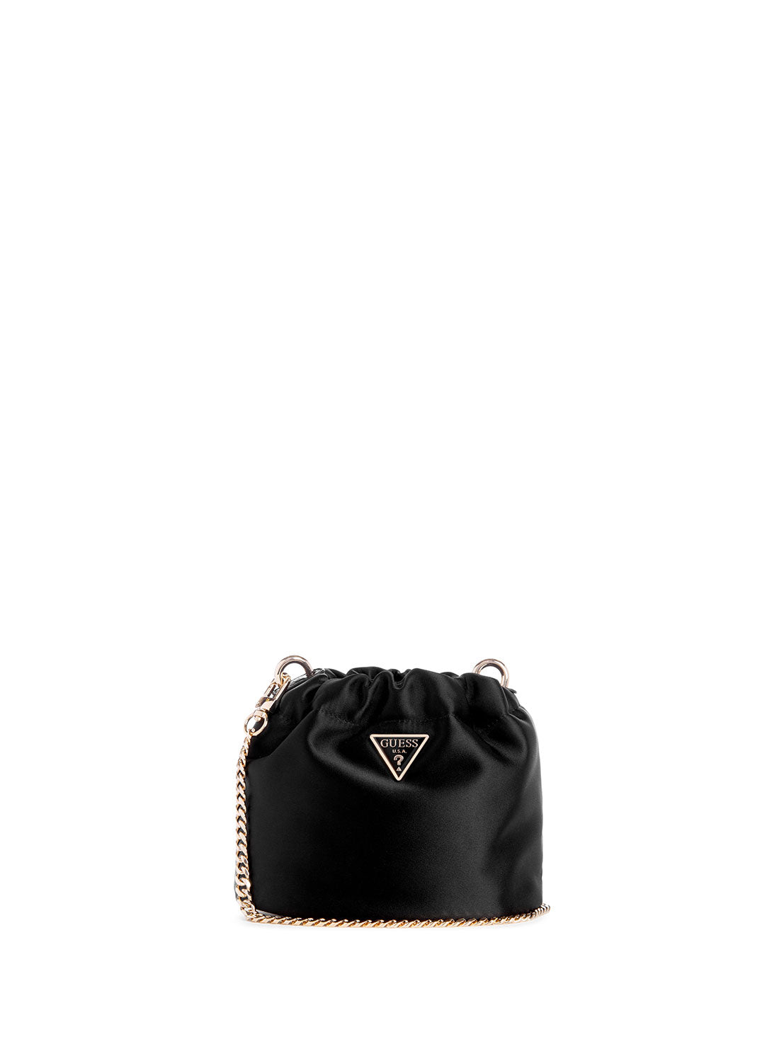Black Velina Pouch Mini Crossbody Bag