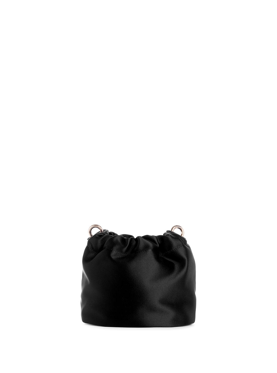 Black Velina Pouch Mini Crossbody Bag