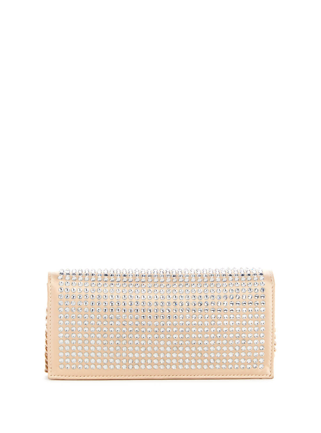 Women's Gold Gilded Glamour Crossbody Clutch back view