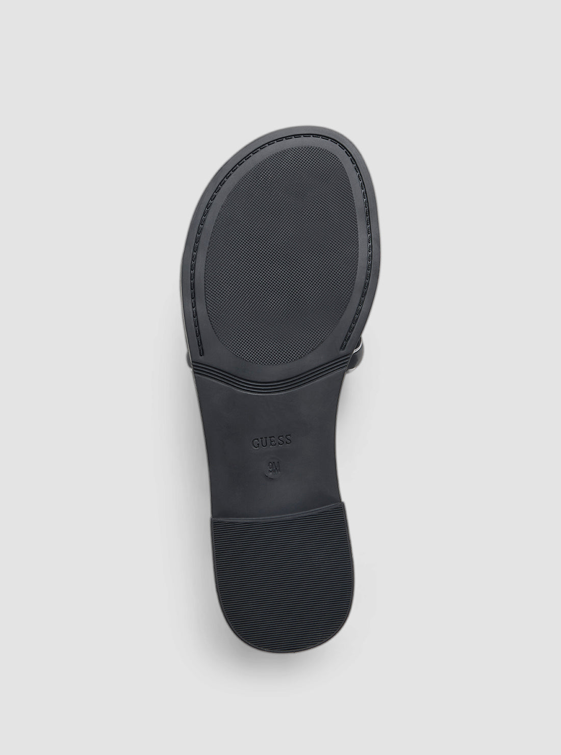 GUESS Womens Black Elyho Sandals ELYHO Back View