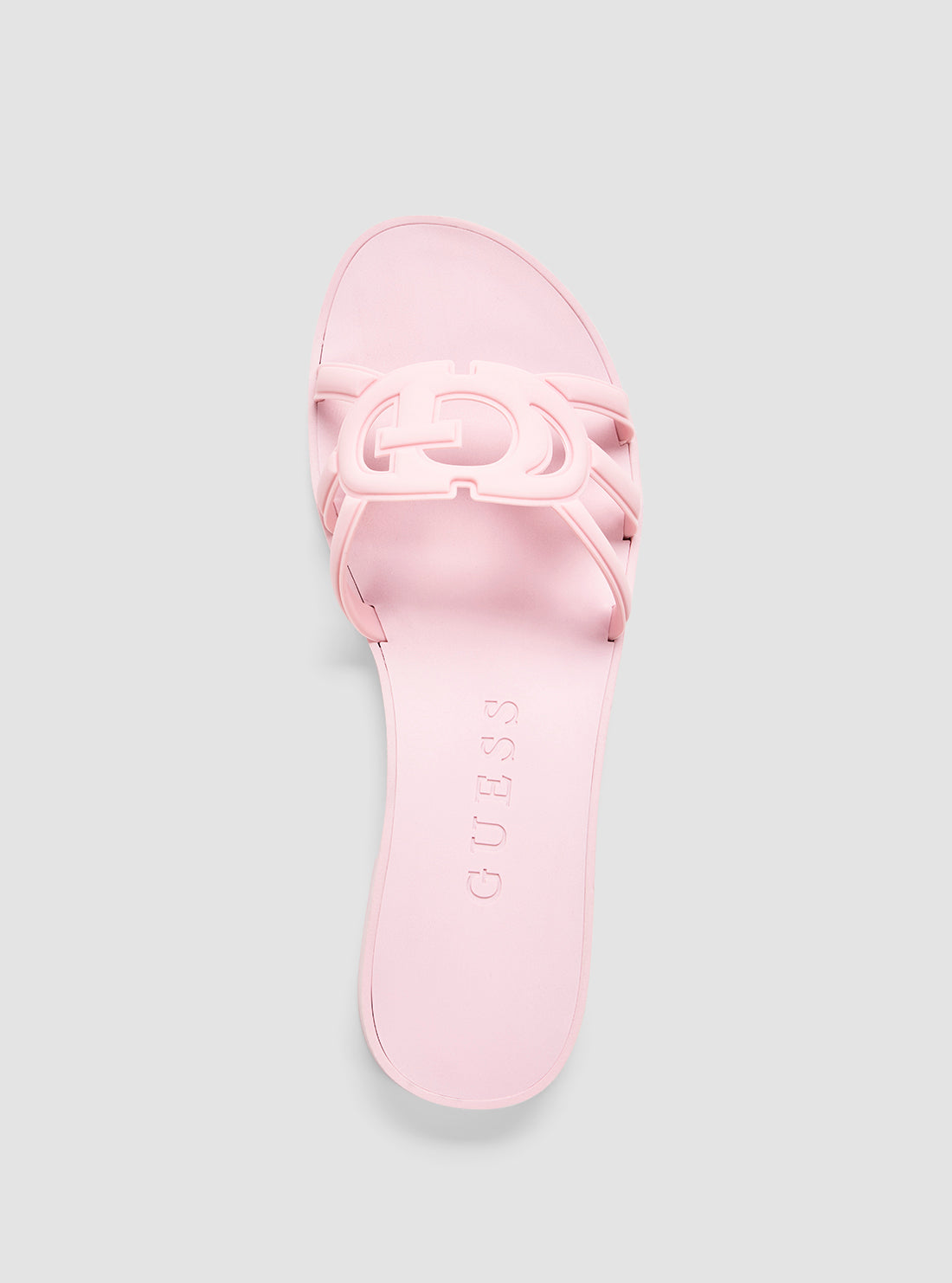 GUESS Womens Pink Elyho Sandals ELYHO Top View