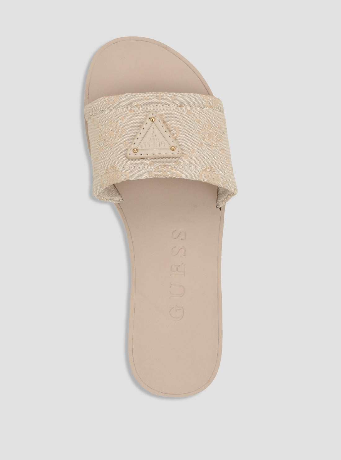 GUESS Womens Ivory Elysone Sandals ELYSONE Top View