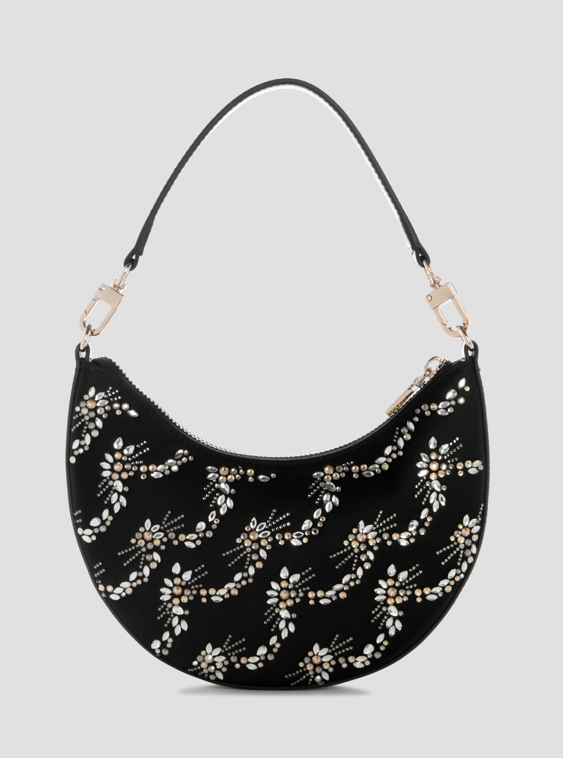 GUESS Womens Black Tasmin Mini Shoulder Bag EM993172 Back View