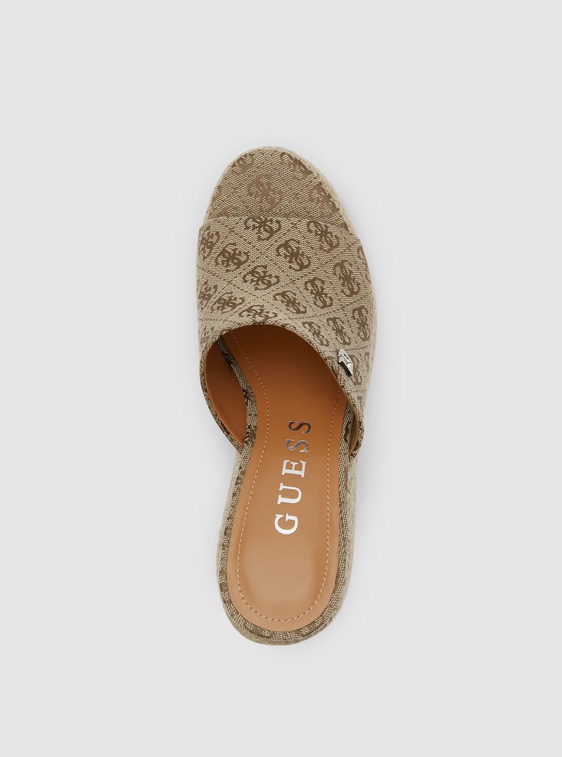 Brown Evba Platform Wedge Sandal