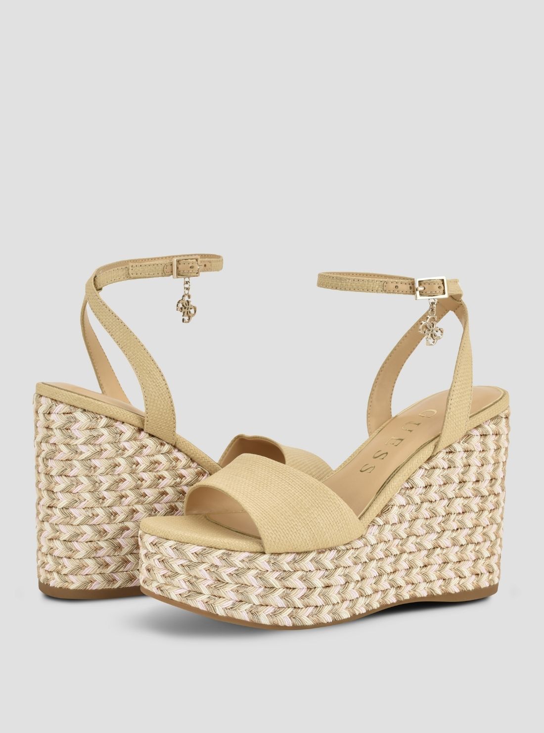 Light Natural Everly Wedge Sandals