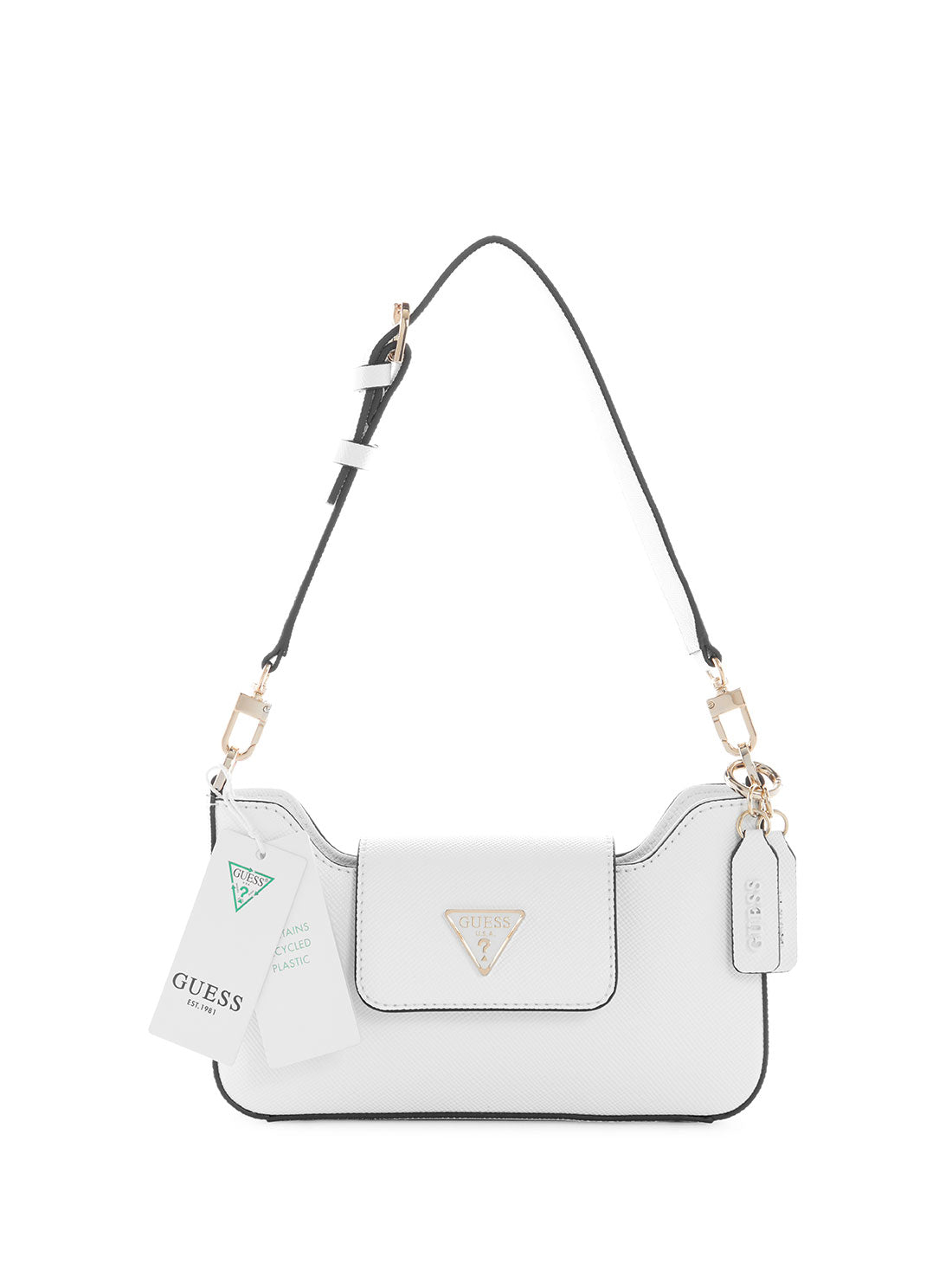 Eco White Ivy Shoulder Bag