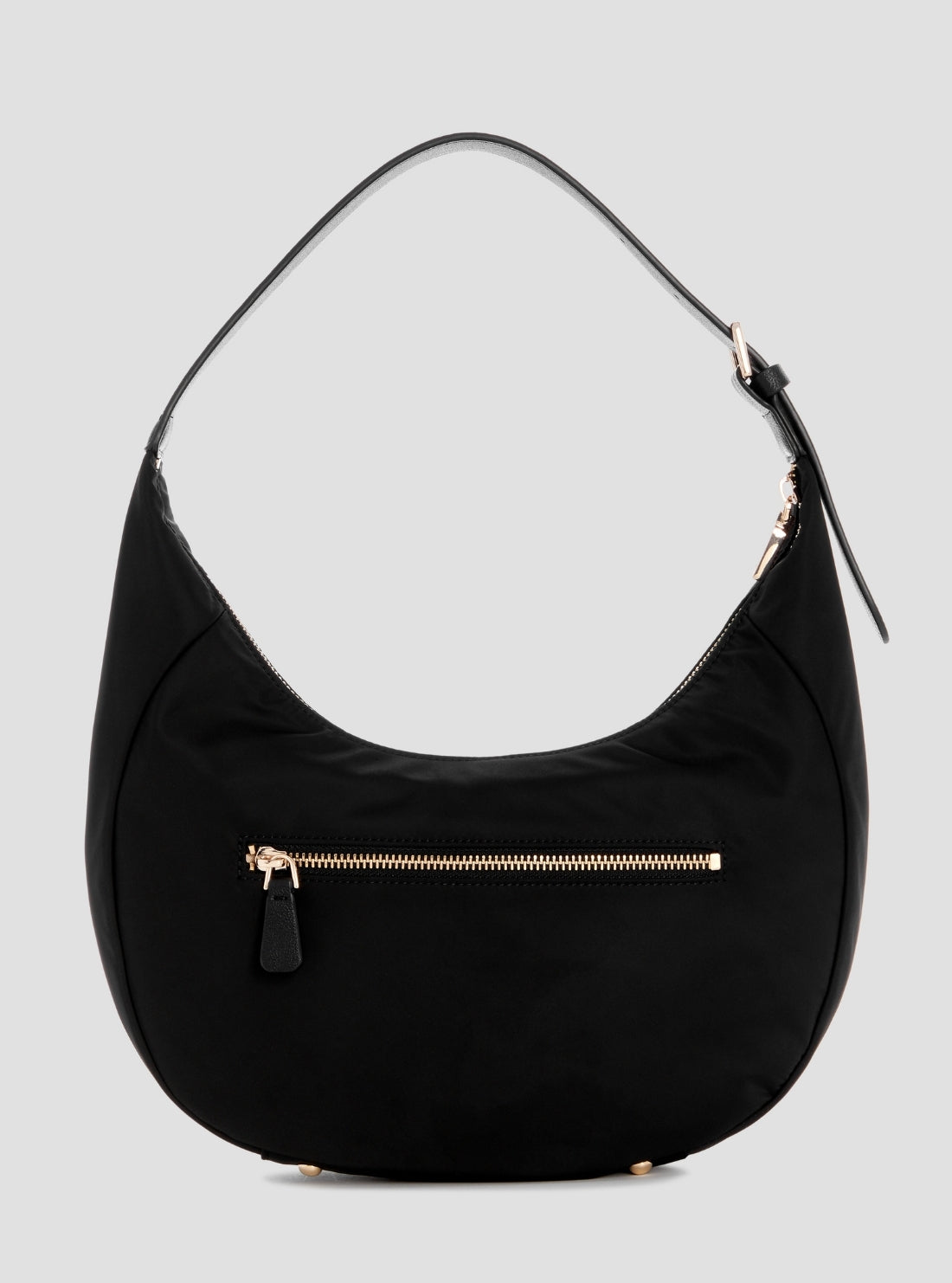 GUESS Womens Eco Black Gemma Hobo Bag EYG839503 Back View