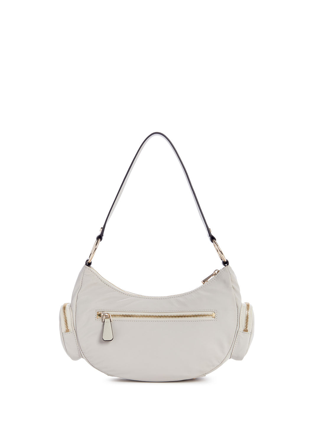 Eco White Gemma Shoulder Bag - GUESS 
