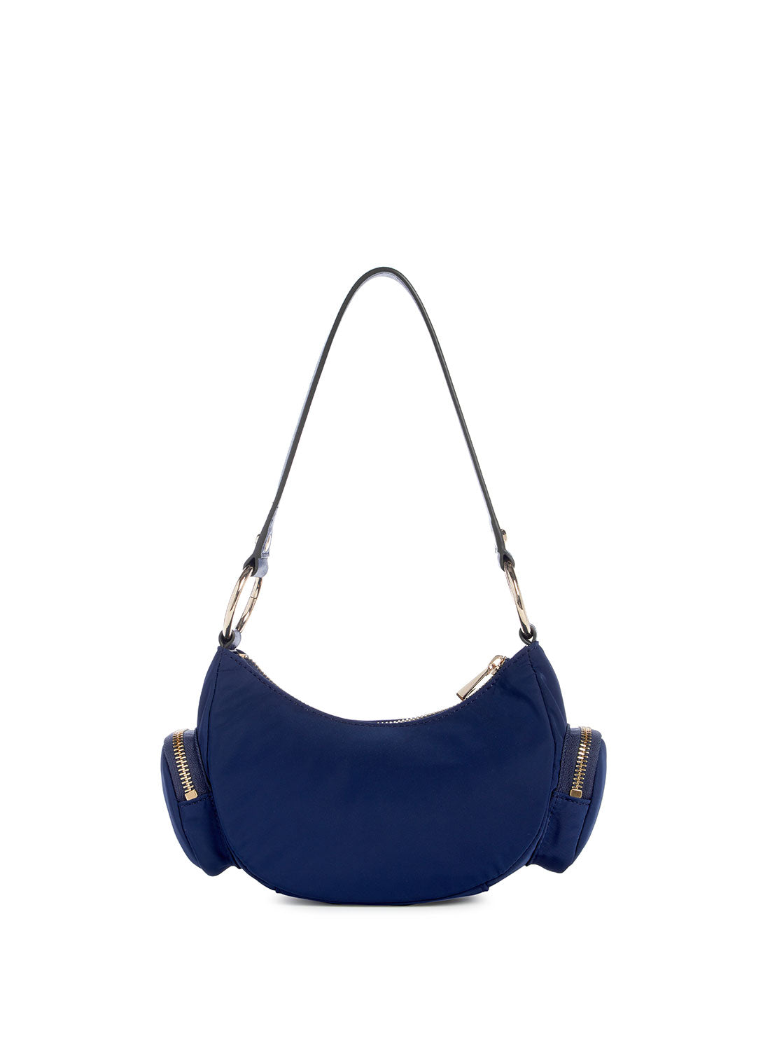 GUESS Eco Navy Gemma Mini Shoulder Bag back view