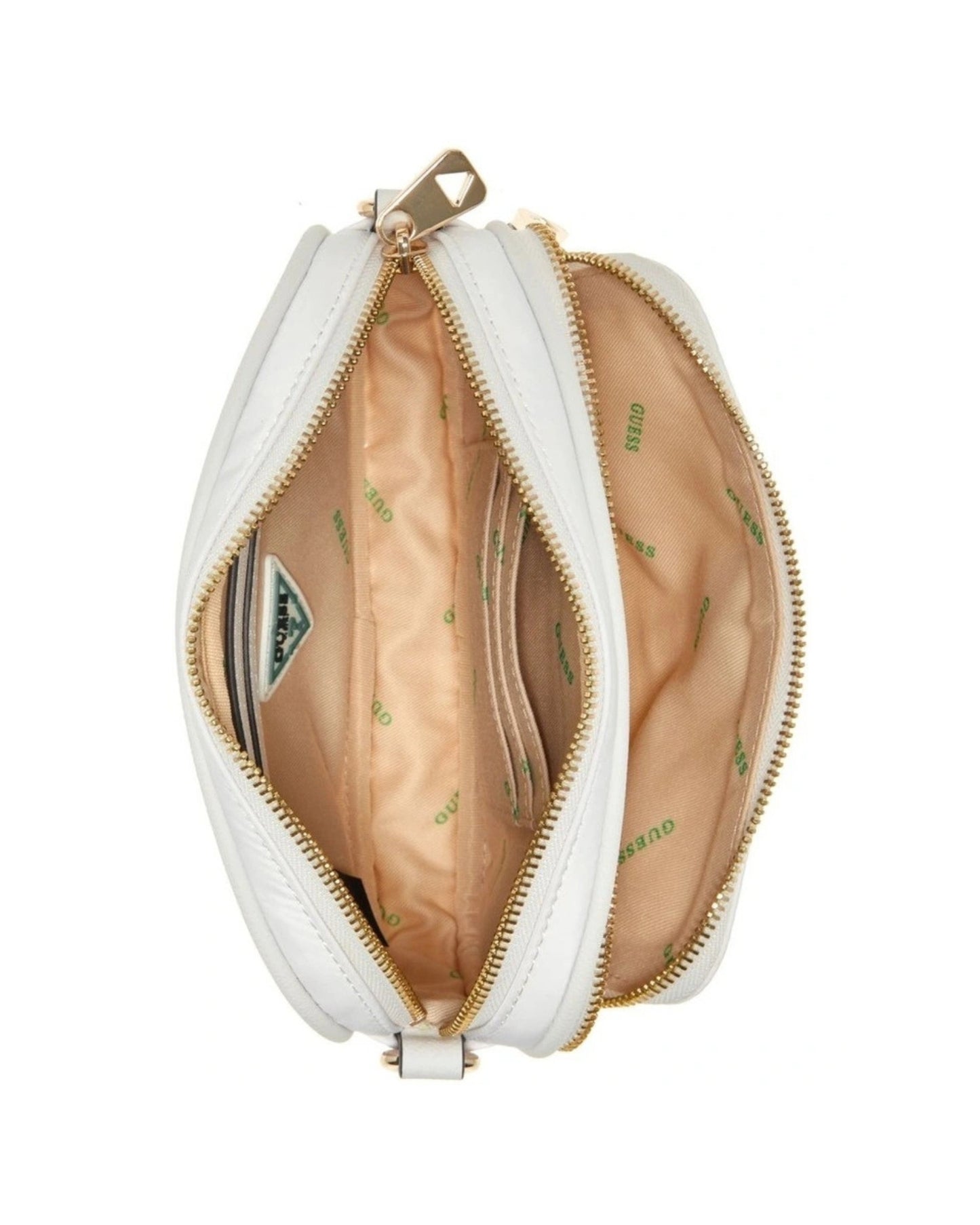 Eco White Gemma Crossbody Camera Bag