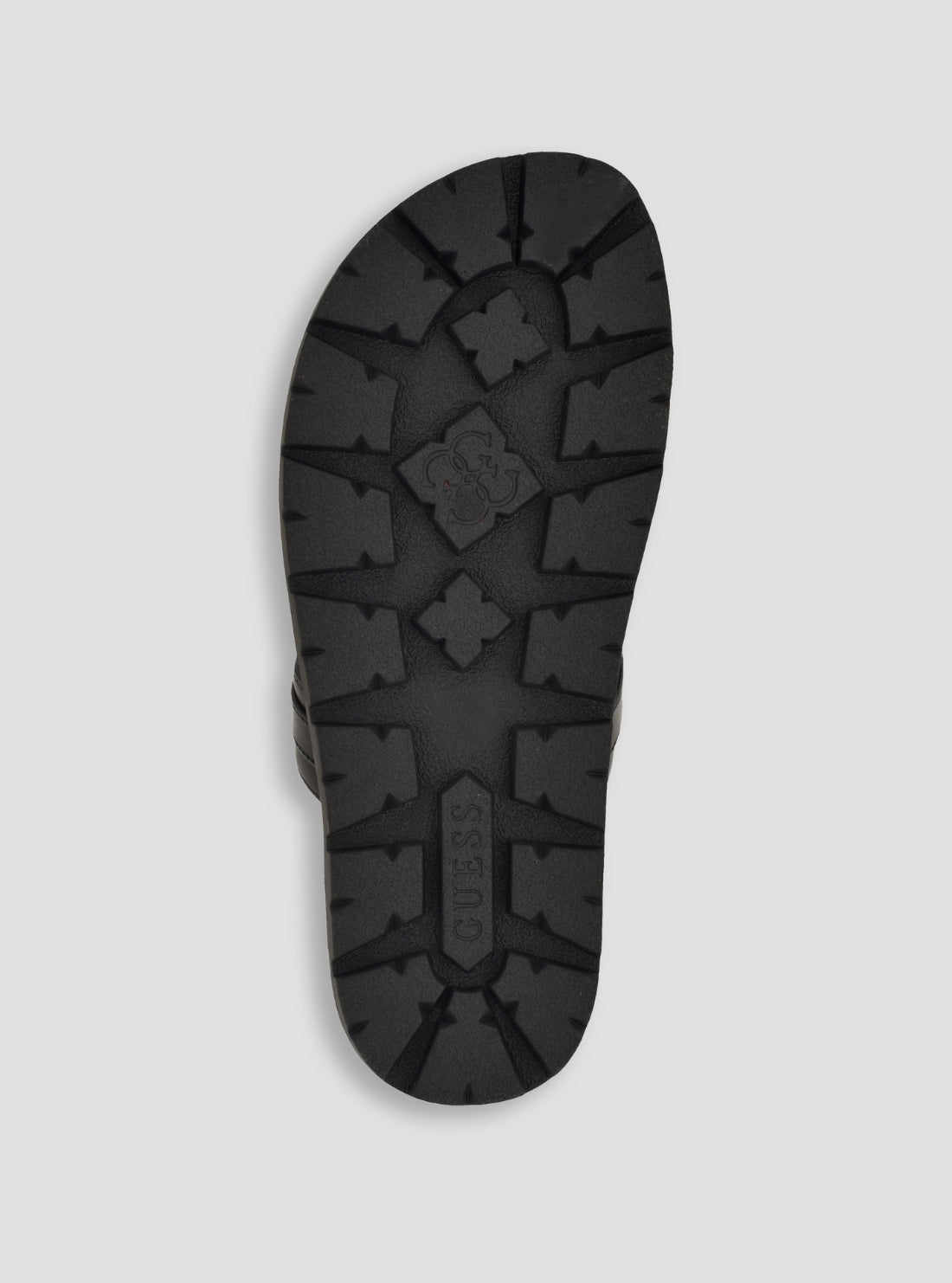 GUESS Footwear Black Farron Thong Sandals FARRON Bottom View