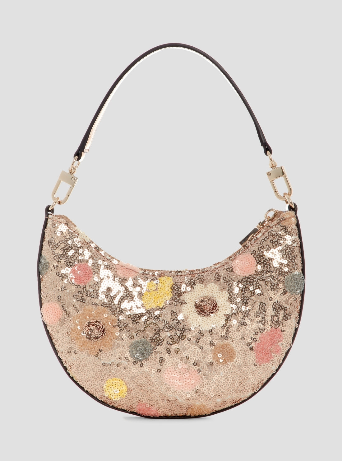GUESS Womens Floral Multi Tasmin Mini Shoulder Bag FG993172 Back View