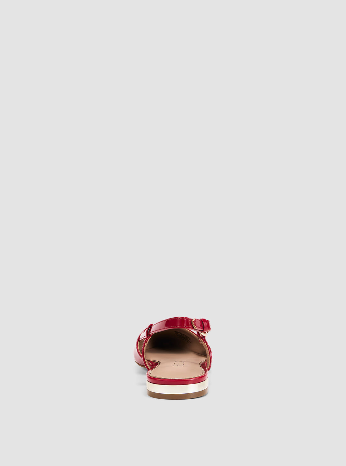GUESS Footwear Red Franie Flats FRANIE2 Back View