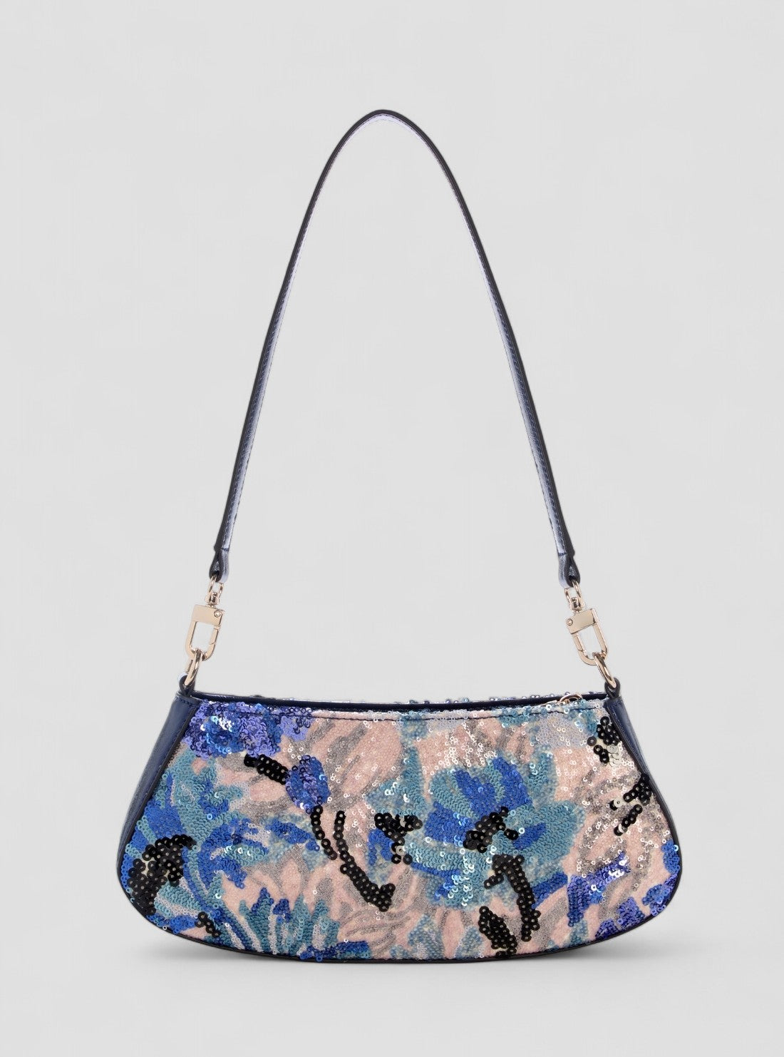 GUESS Womens Floral Multi Elsie Shoulder Bag FS965017 Back View