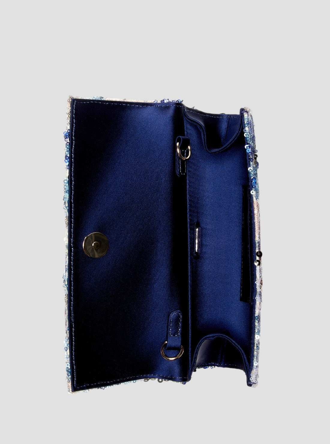 GUESS Womens Floral Multi Elsie Shoulder Bag FS965071 Inside View