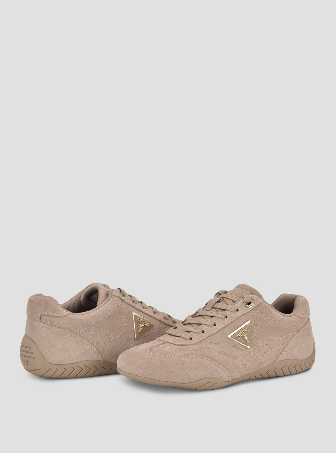 GUESS Footwear Beige Gabiey Sneakers GABIEY Front Side View