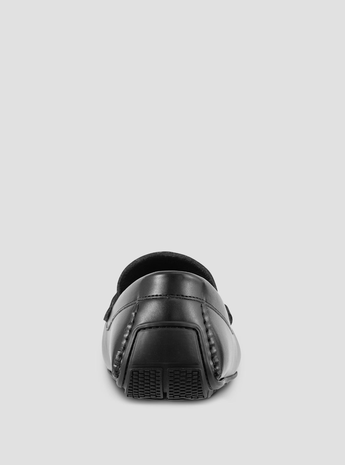GUESS Footwear Black Gade Logo Loafers GADE Back View