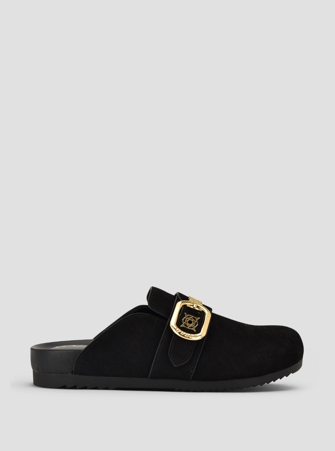 GUESS Footwear Black Galavanta Mules GALAVANTA Side View