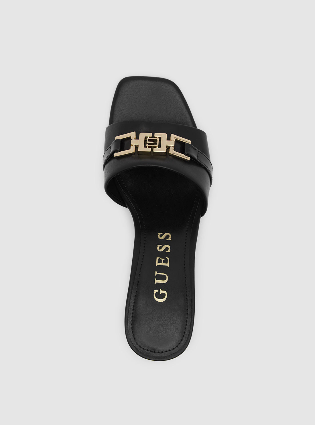 Black Gallory Block Heel