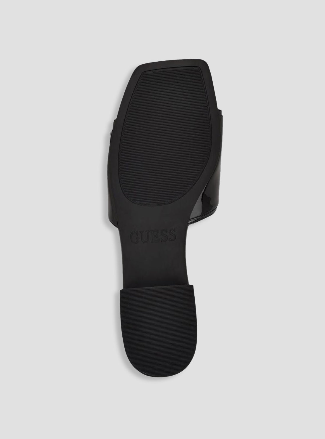GUESS Womens Black Galynn Slide Sandals GALYNN Bottom View