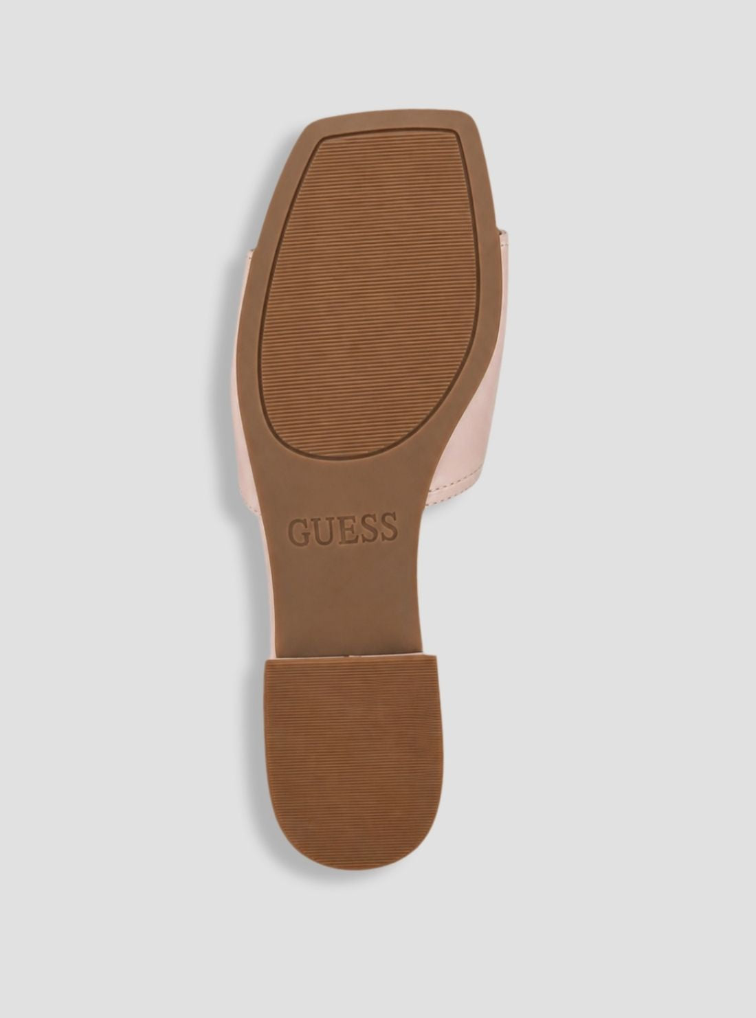 GUESS Womens Pink Galynn Slide Sandals GALYNN Bottom View