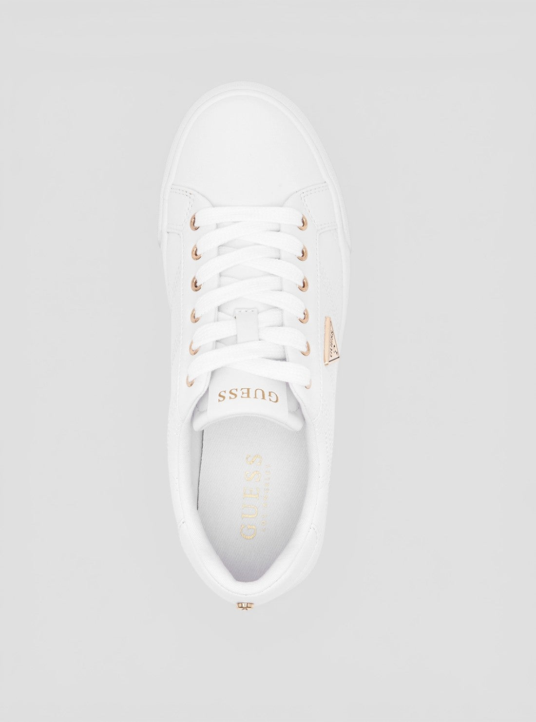 White Garda Low-Top Sneakers