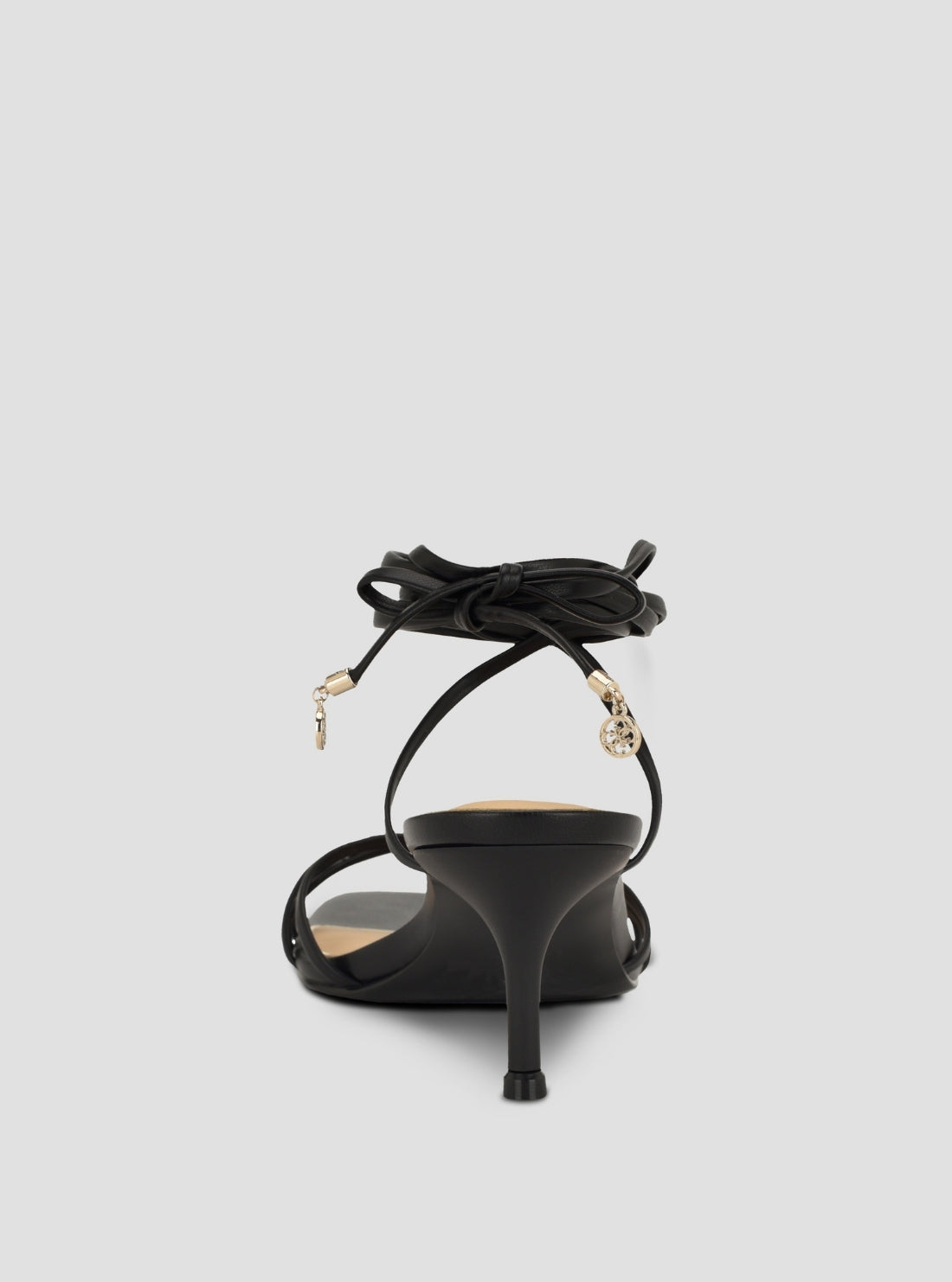 GUESS Footwear Black Garsie Heels GARSIE Back View