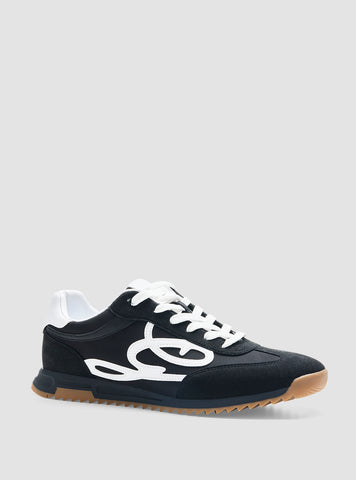 GUESS Footwear Black Gellers Sneakers GELLERS Front Side View