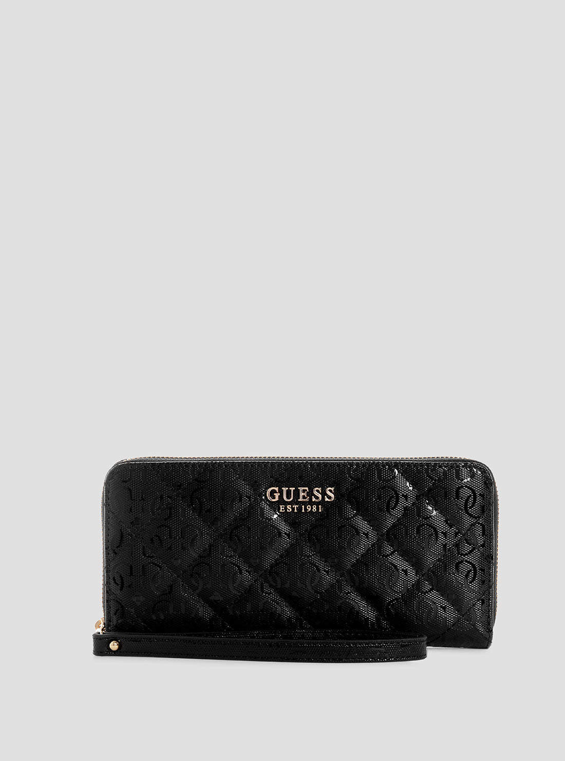 Black Laurel Large Wallet