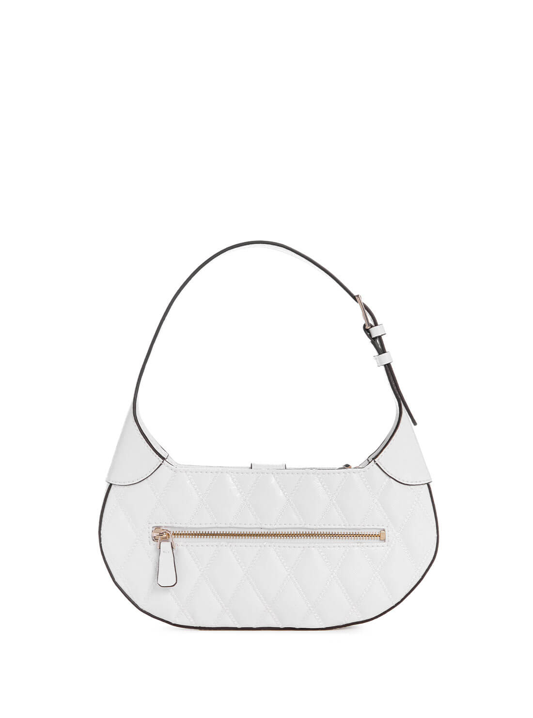 White Adi Convertible Crossbody Bag | GUESS Women's Handbags | back view