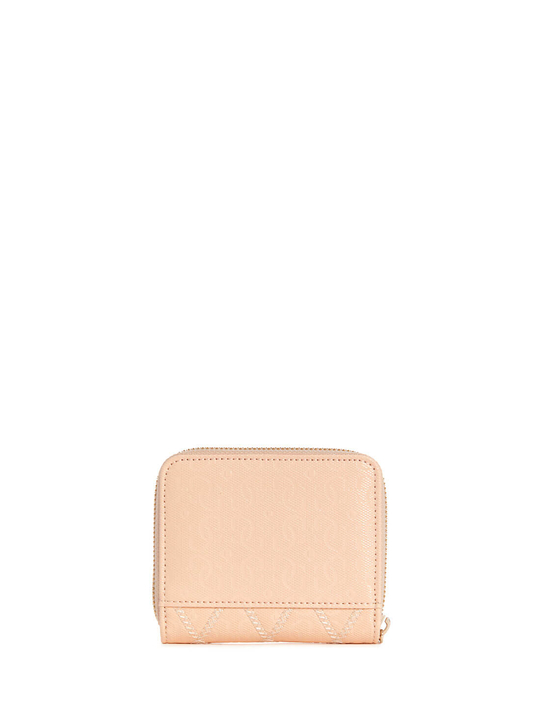 GUESS Light Peach Adi Small Wallet back view