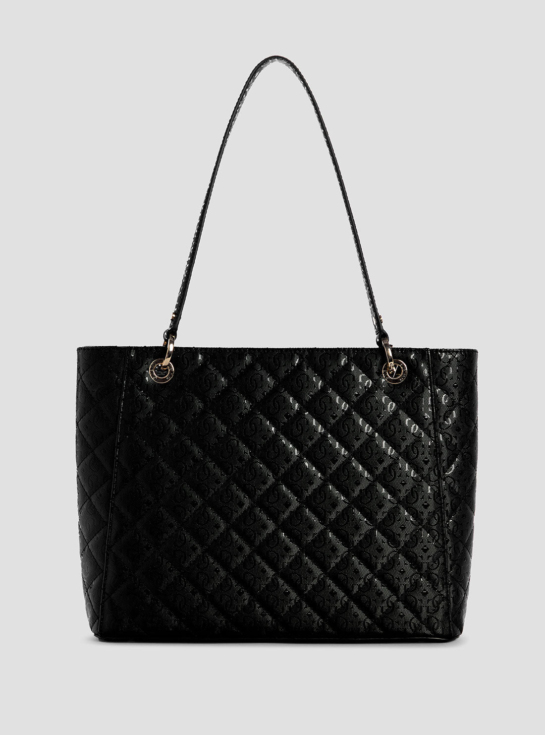 GUESS Adelard Noel Tote – Schicke Damen-Schultertasche In Schwarz, 35 X 25,5 Cm