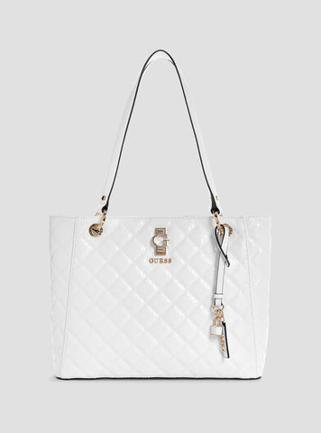 White Bessey Noel Tote Bag