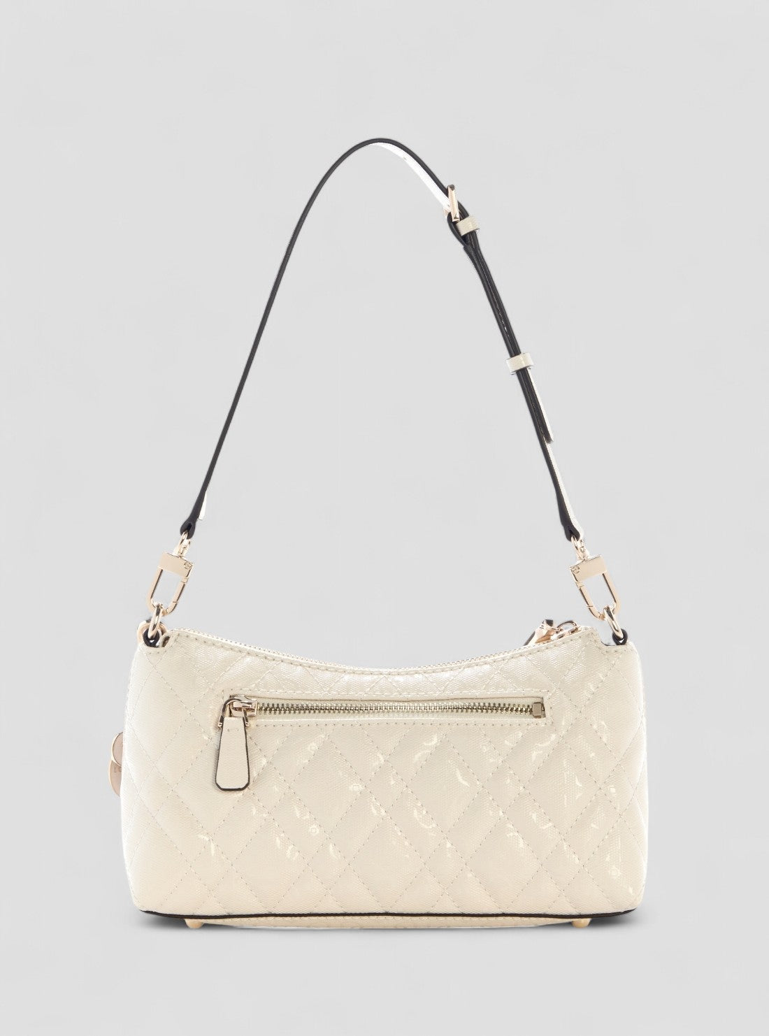 GUESS Woemns White Logo Isemay Shoulder Bag GG962818 Back View