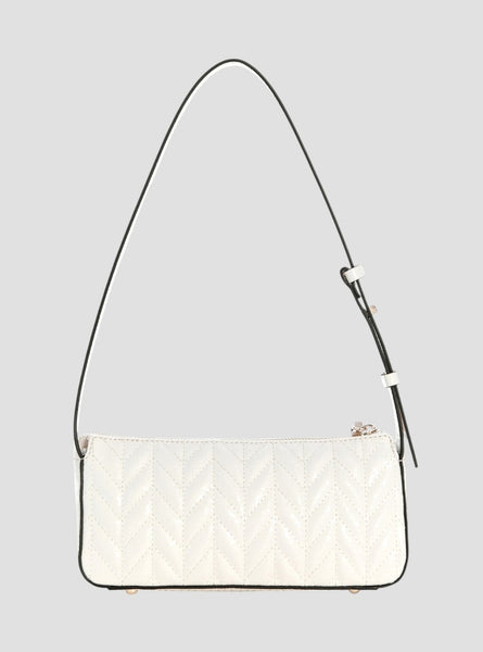 SCRE:EN ＜MINI SHOULDER BAG＞　white White Stacey Mini Shoulder Bag | GUESS
