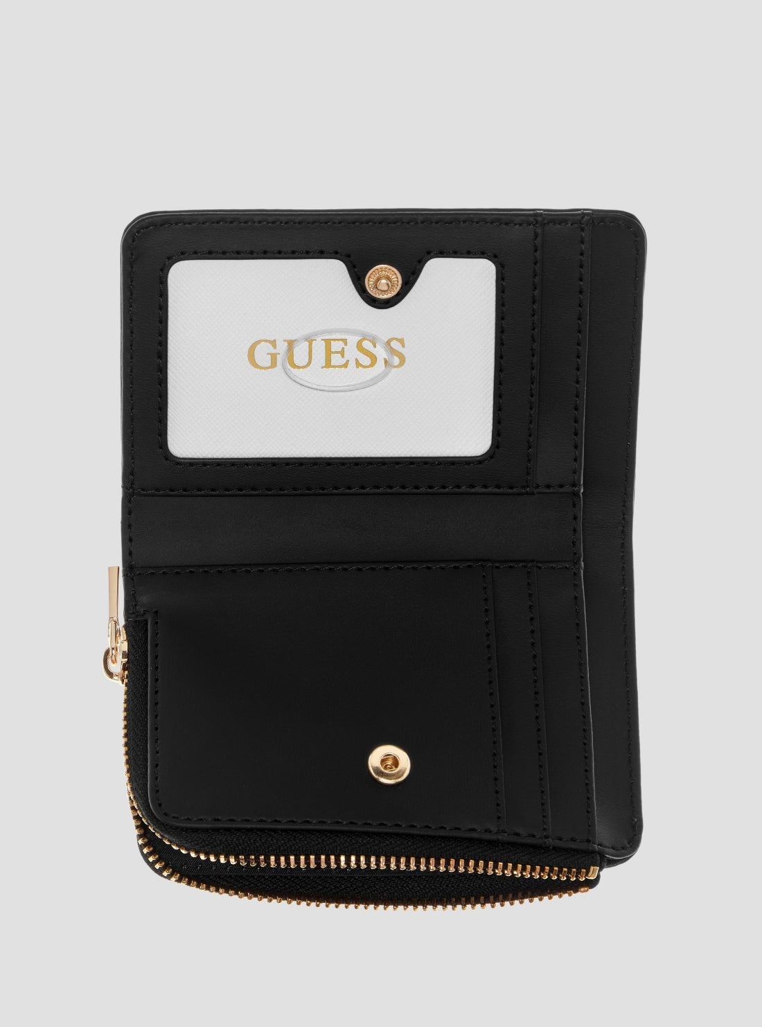 Black Libby Zip Around Card Case