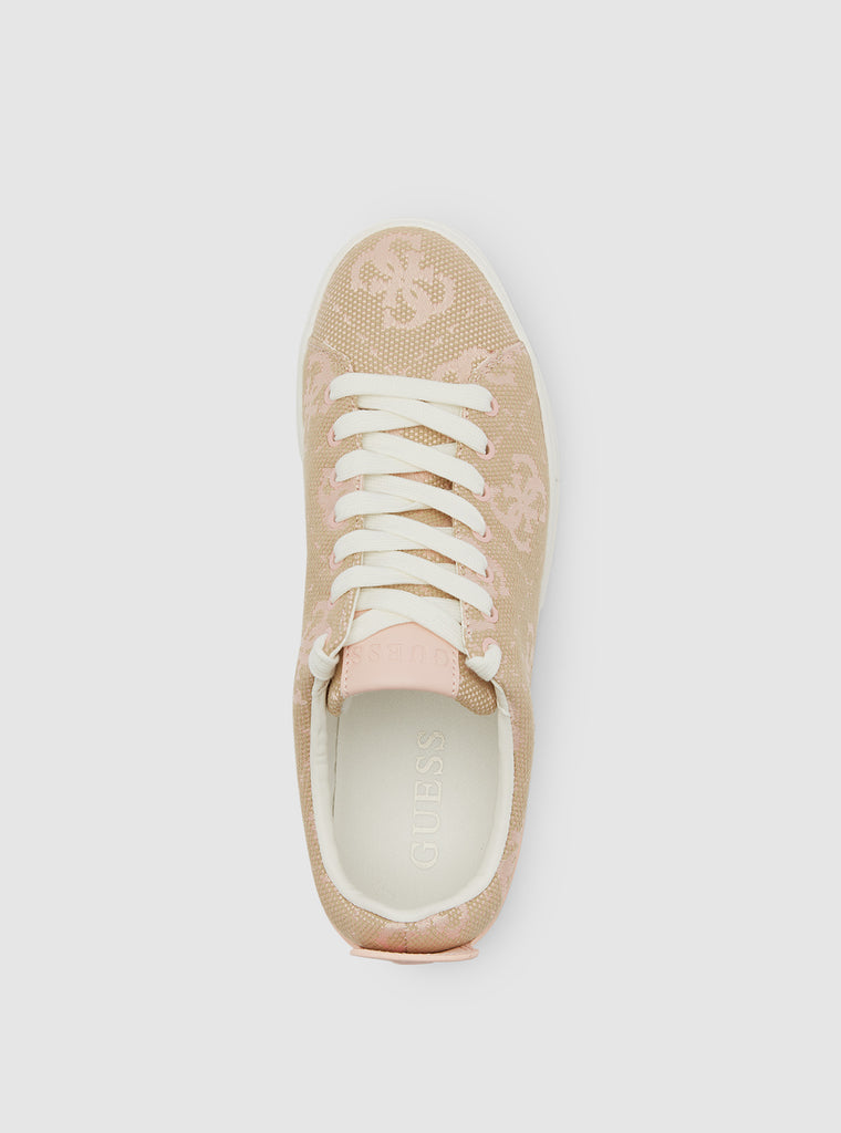 guess pink sneakers
