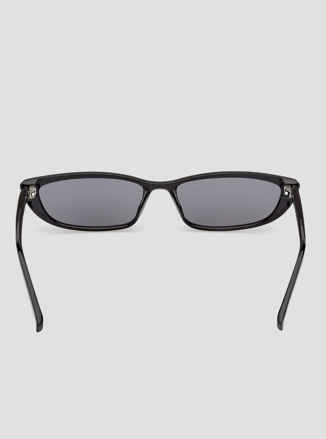 GUESS Womens Black Thin Cat Eye Sunglasses GJ00001 Back View