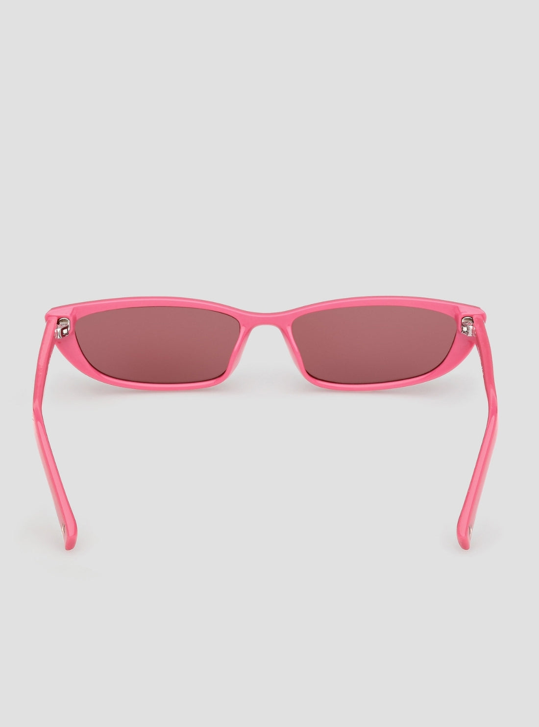 GUESS Womens Pink Thin Cat-Eye Sunglasses GJ00001 Back View