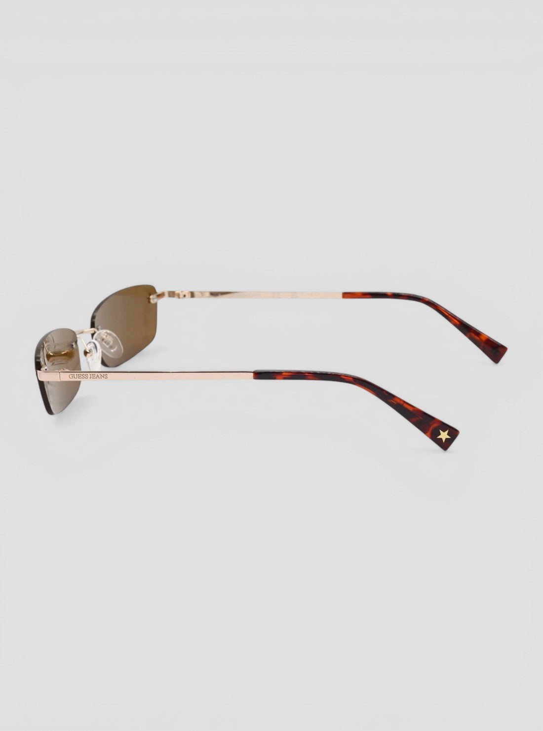 GUESS Accessories Brown Unisex Metal Round Sunglasses GJ0000533E Side View