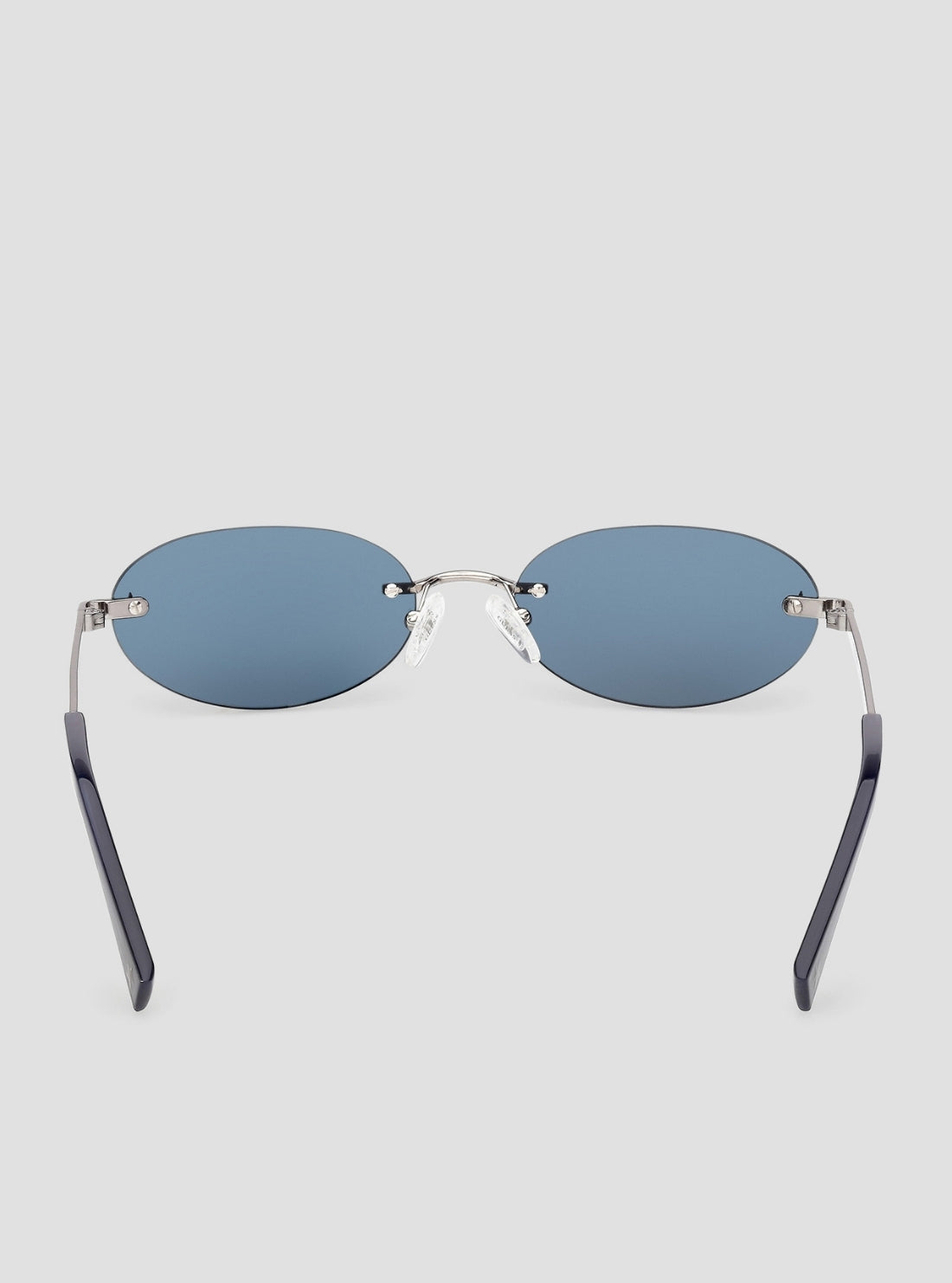 GUESS Accessories Blue Unisex Round Metal Sunglasses GJ00006 Back View