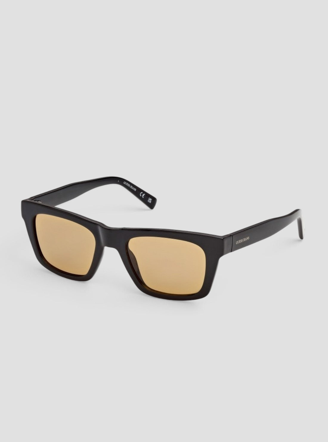 GUESS Accessories Black Brown Square Sunglasses GJ0000701E Front Side View
