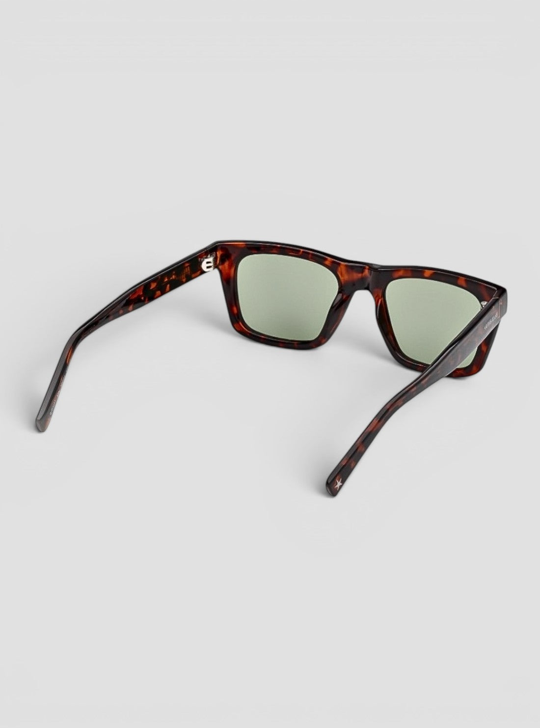 GUESS Accessories Green Mirror Square Sunglasses GJ0000752N Back Side View