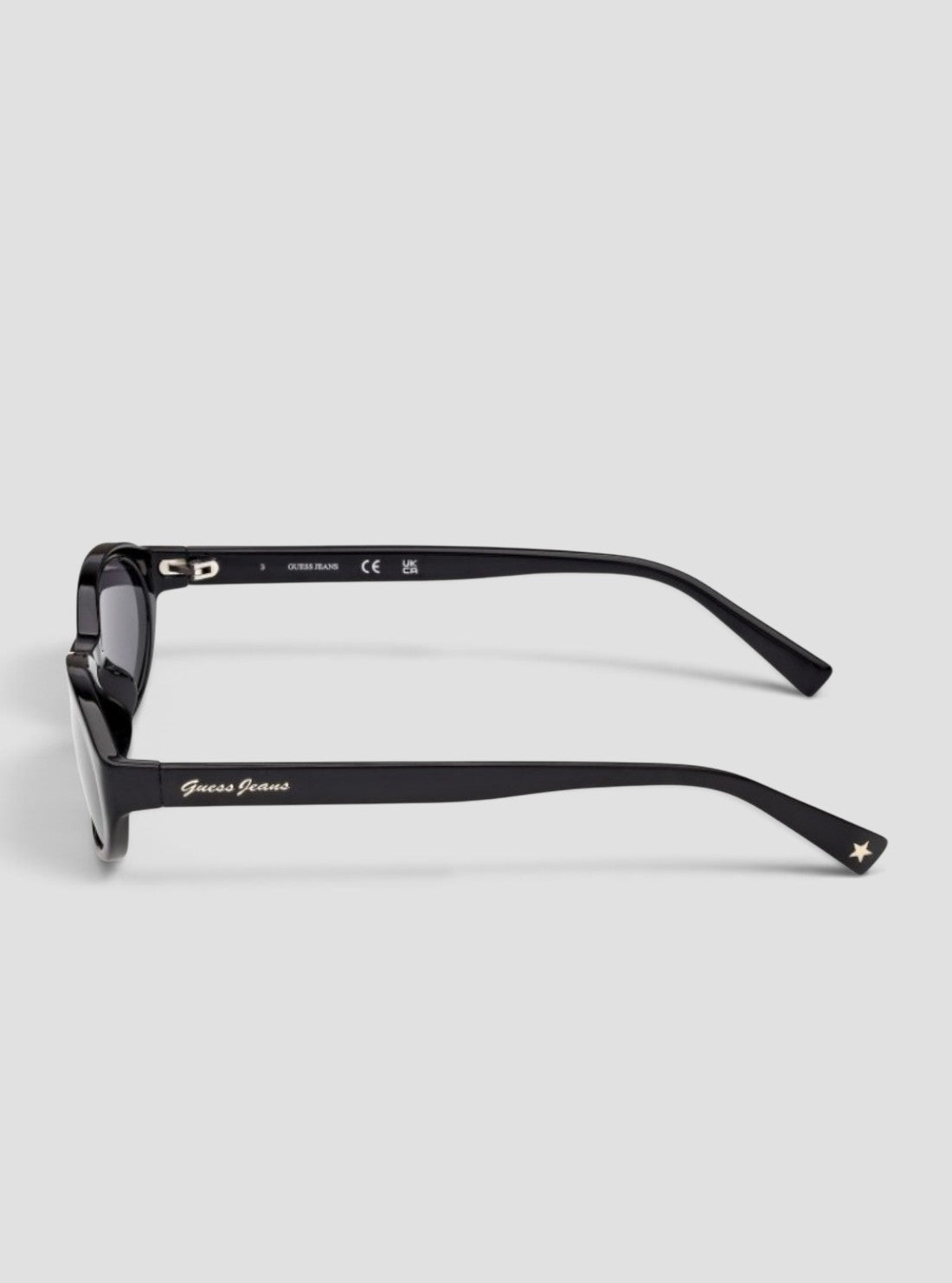 GUESS Accessories Black Oval Sunglasses GJ0000901A Side View