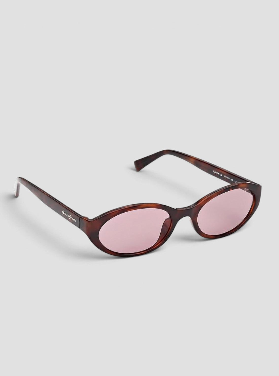 GUESS Accessories Dark Havana Oval Sunglasses GJ0000952Y Side View3