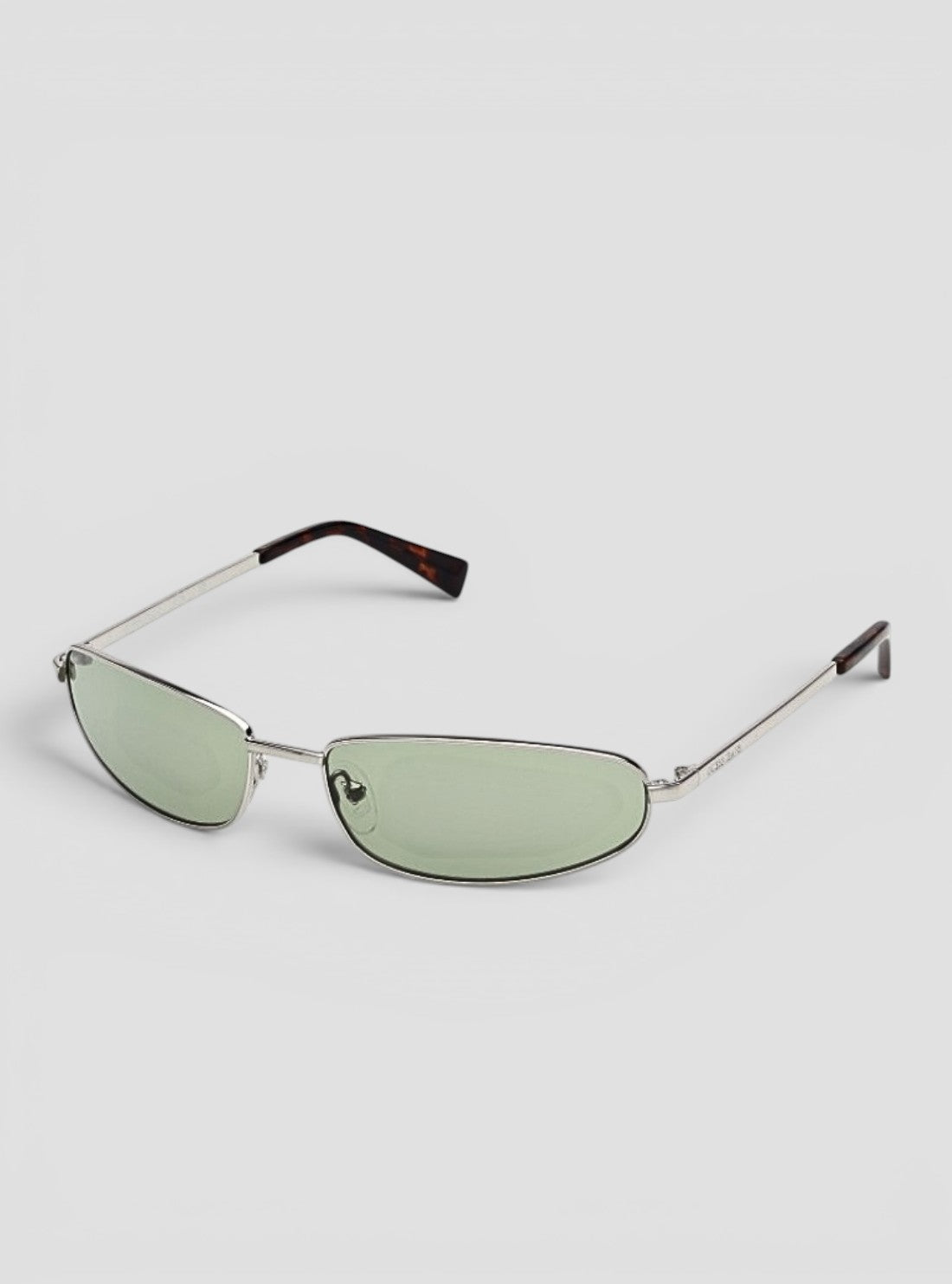 GUESS Accessories Gunmetal Green Rectangular Sunglasses GJ0001008N Side View